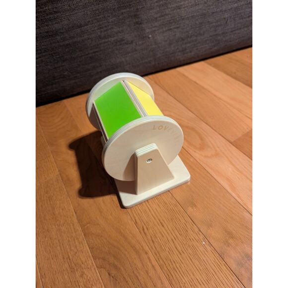 Lovevery Toy Spinning Rainbow Wheel Montessori Toy Color - Picture 1 of 4
